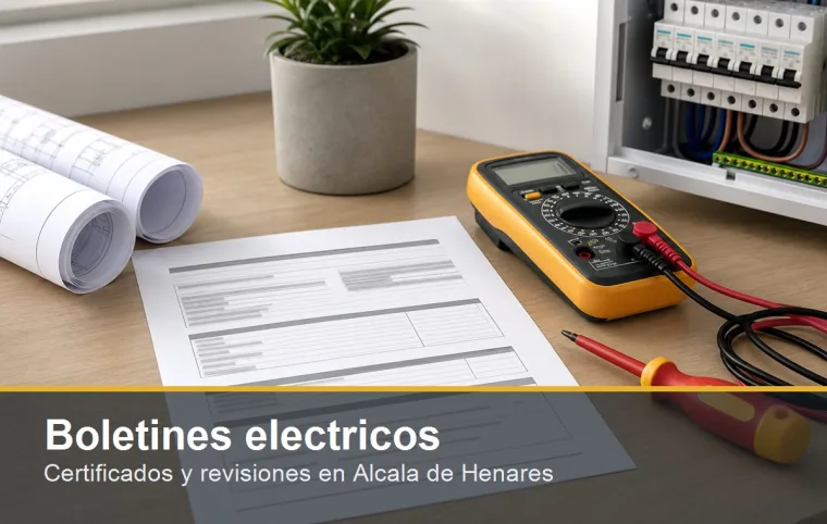 Boletines electricos en Alcala de Henares